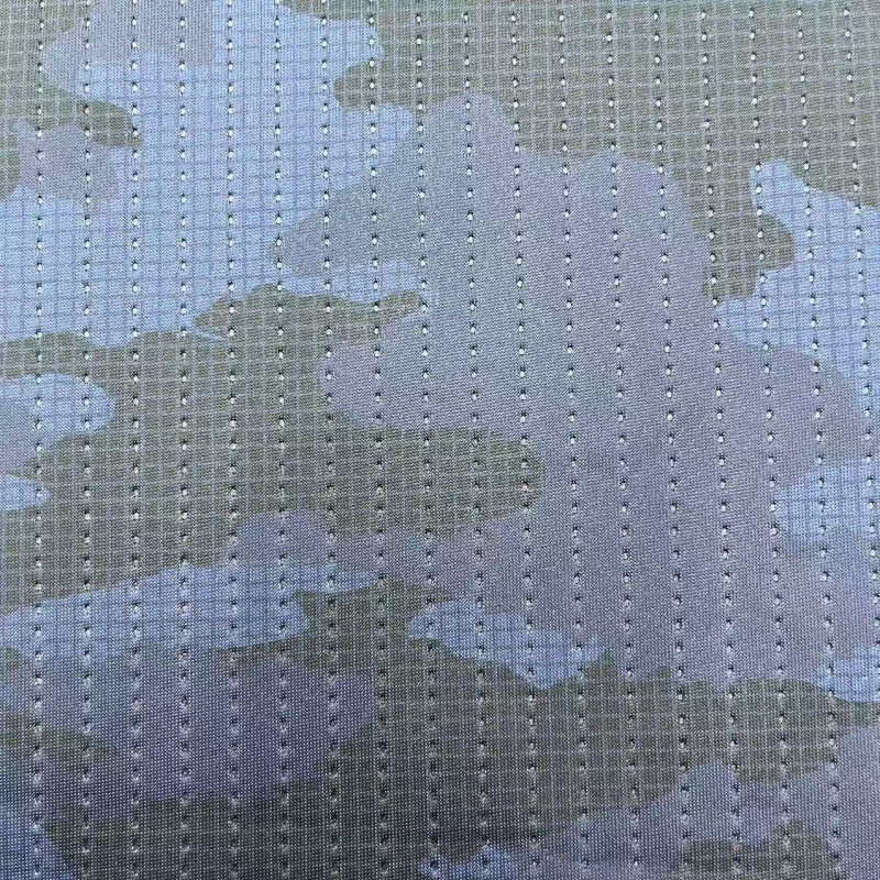 全涤汗布复合摇粒绒压点